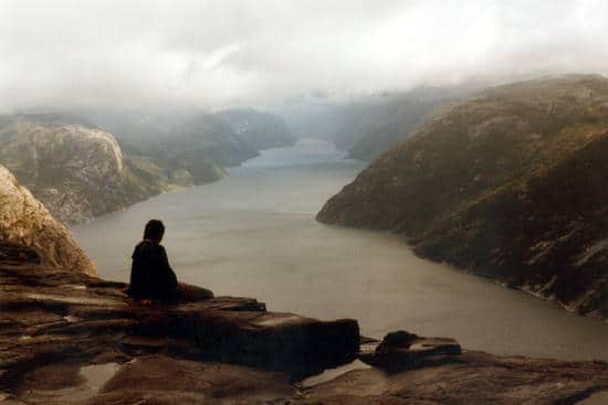 Trosk stemning Preikestolen