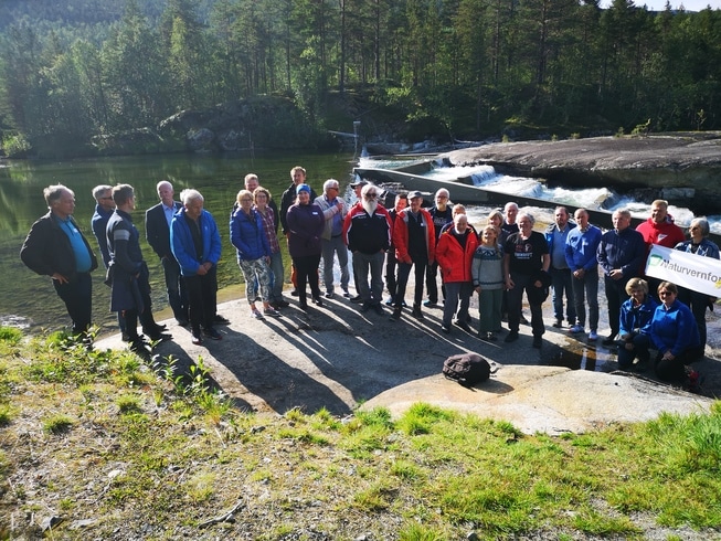 Gruppebilde med Naturvernforbundet