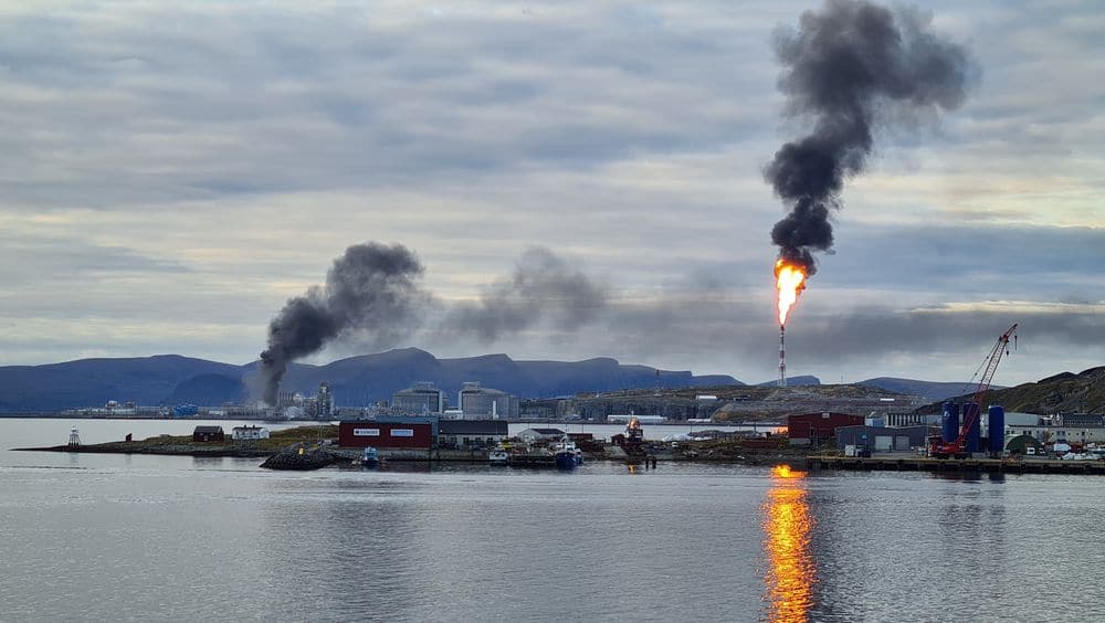 Falking Melkøya