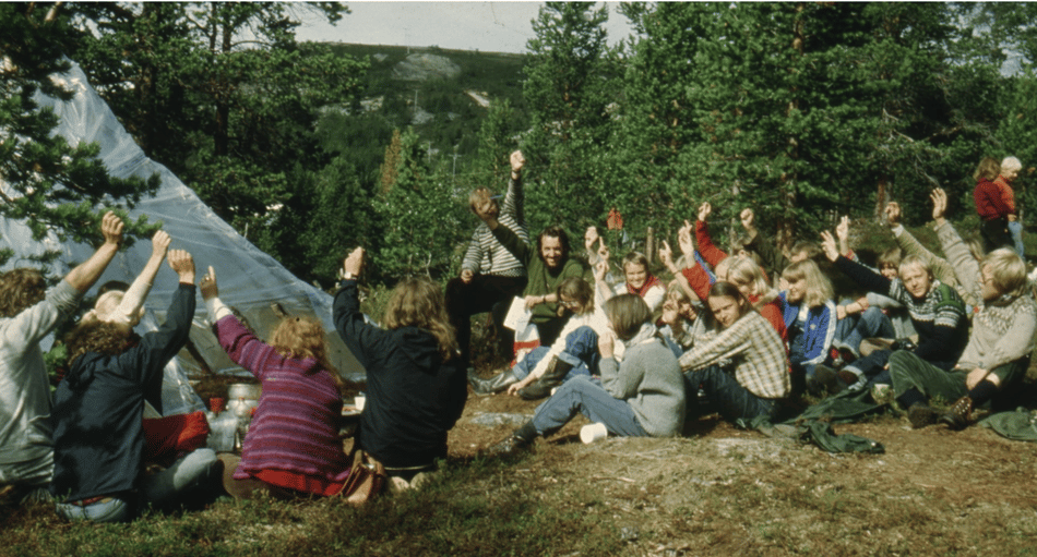 Naturvernforbundet aktiv gjeng