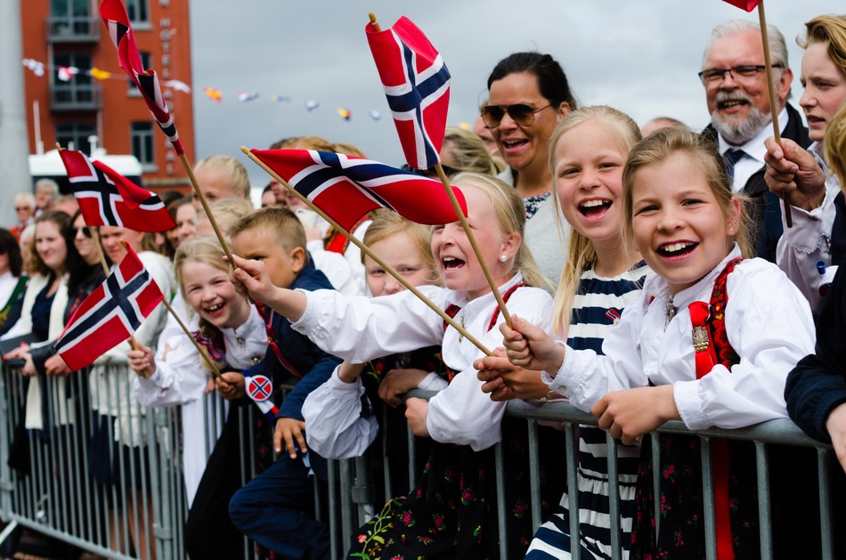 Glade nordmenn på 17.mai