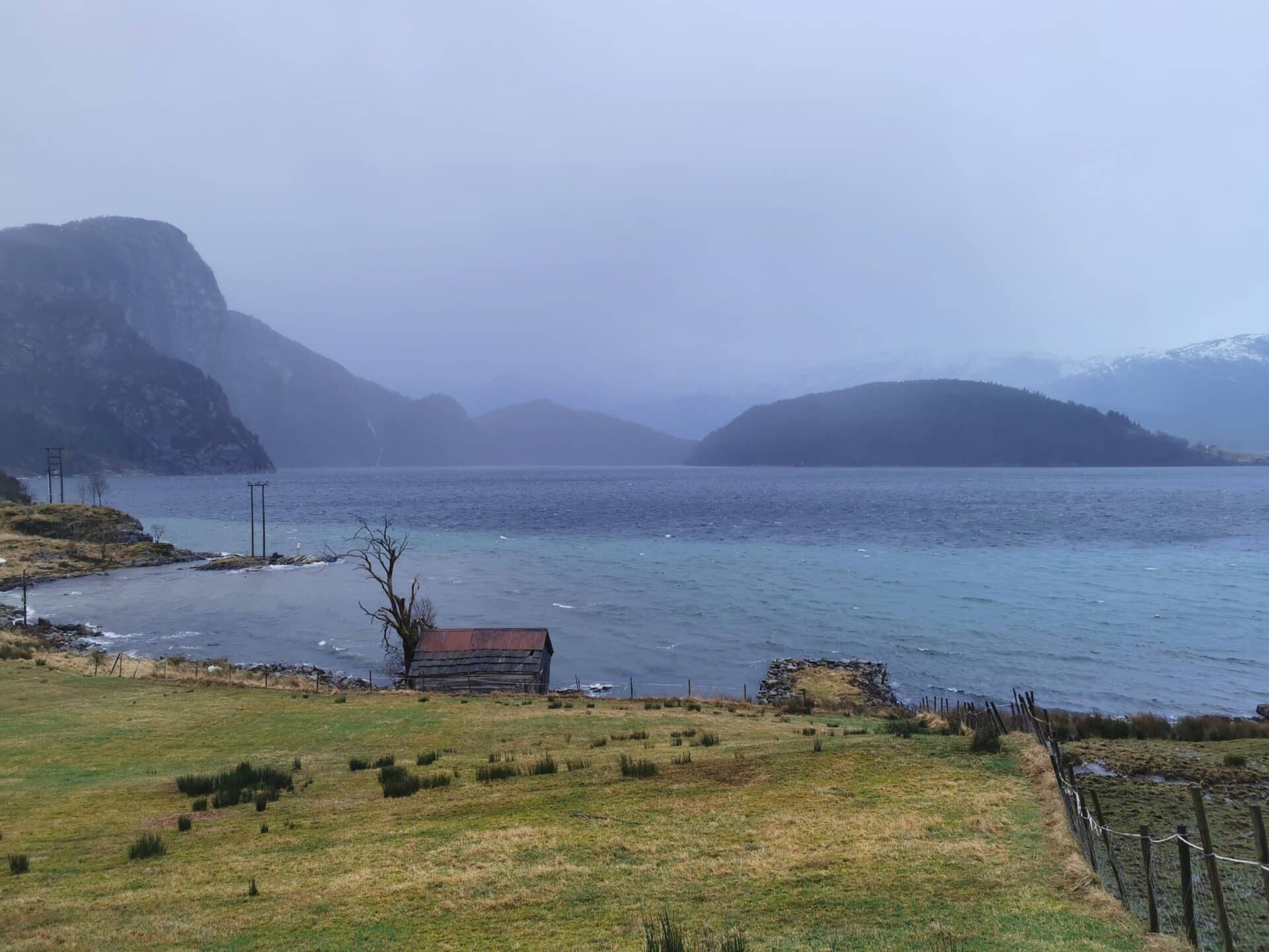 Utslipp av slam fra byggingen av gruveanlegg rammer viktig gytefelt for torsk i Førdefjorden. Foto: Naturvernforbundet i Sogn og Fjordane