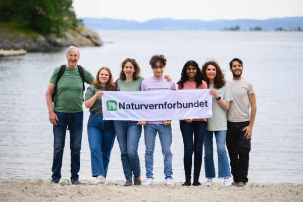 Naturvernforbundet på strand