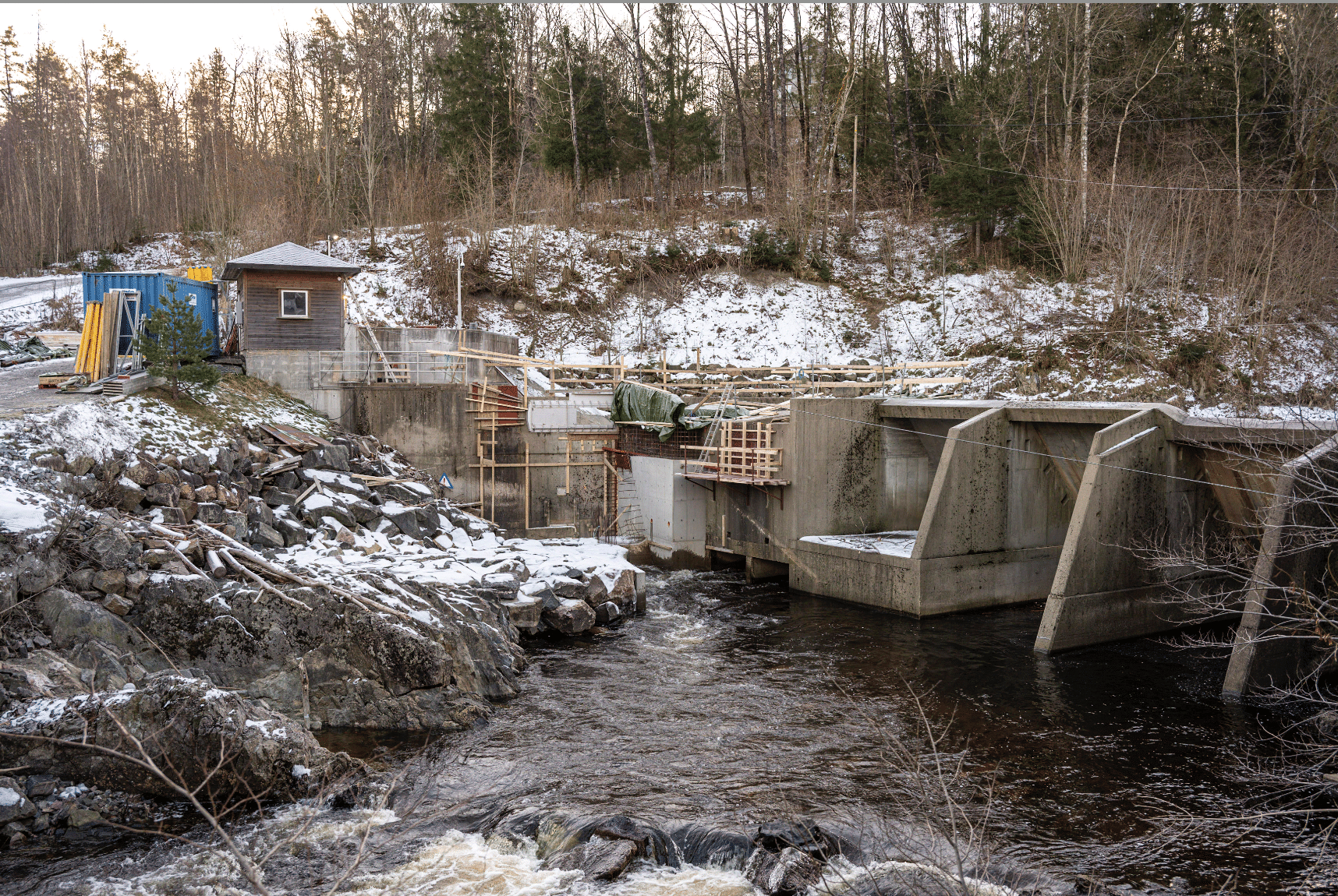 Fosstveit Kraftverk, Tvedestrand, 2024. Foto: Frode Kroglund