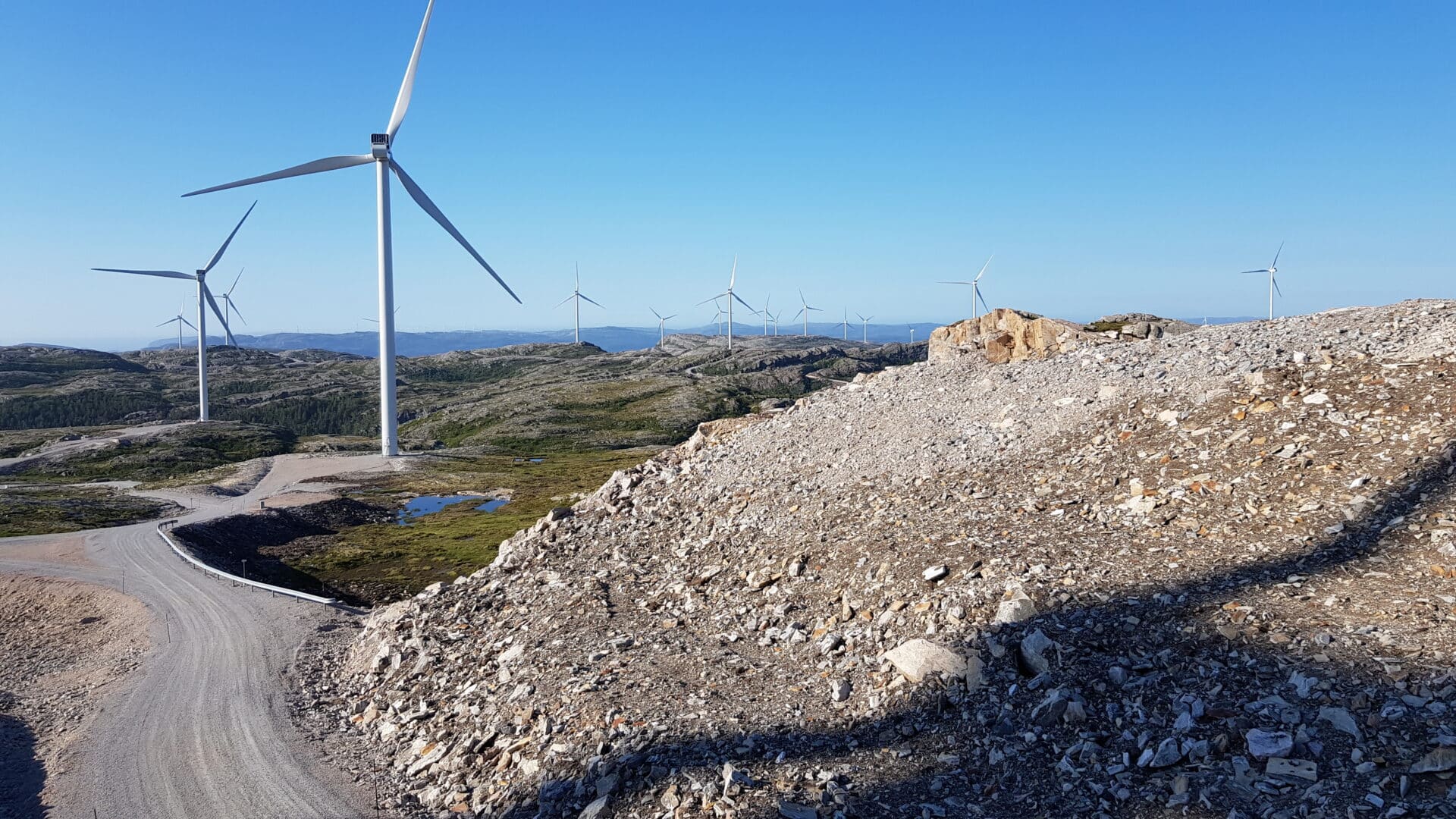 vindkraft Storheia på Fosen