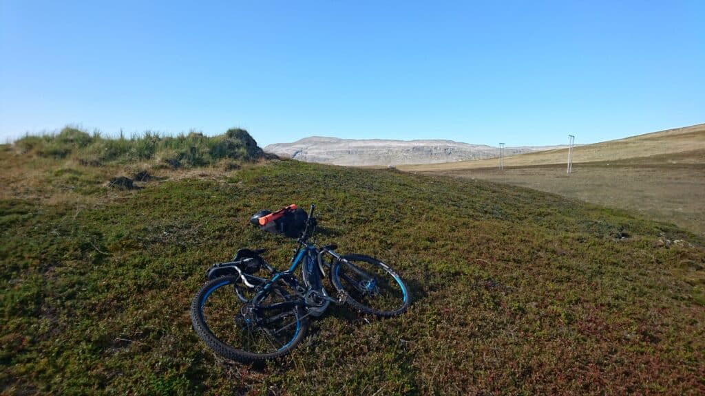 Gamle gammetufter ved Fáhccaluoppal