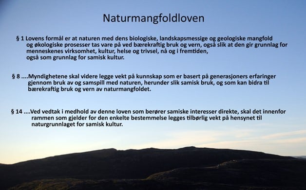 Naturmangfoldloven paragraf 8 - plakat