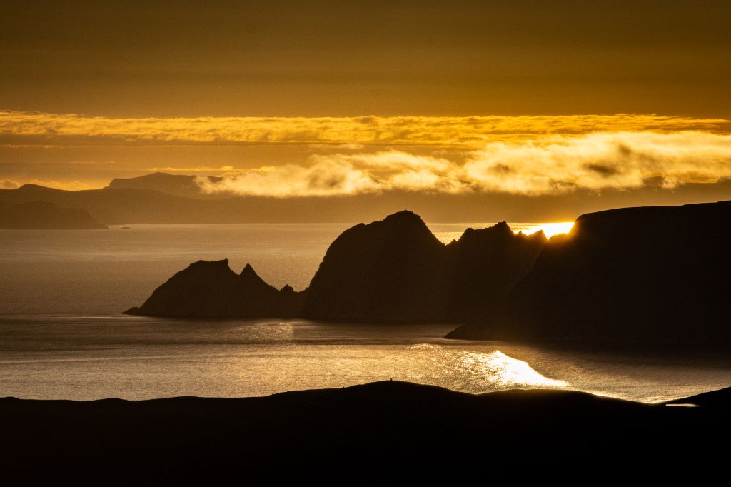 Sildmylingen på øya Silda.