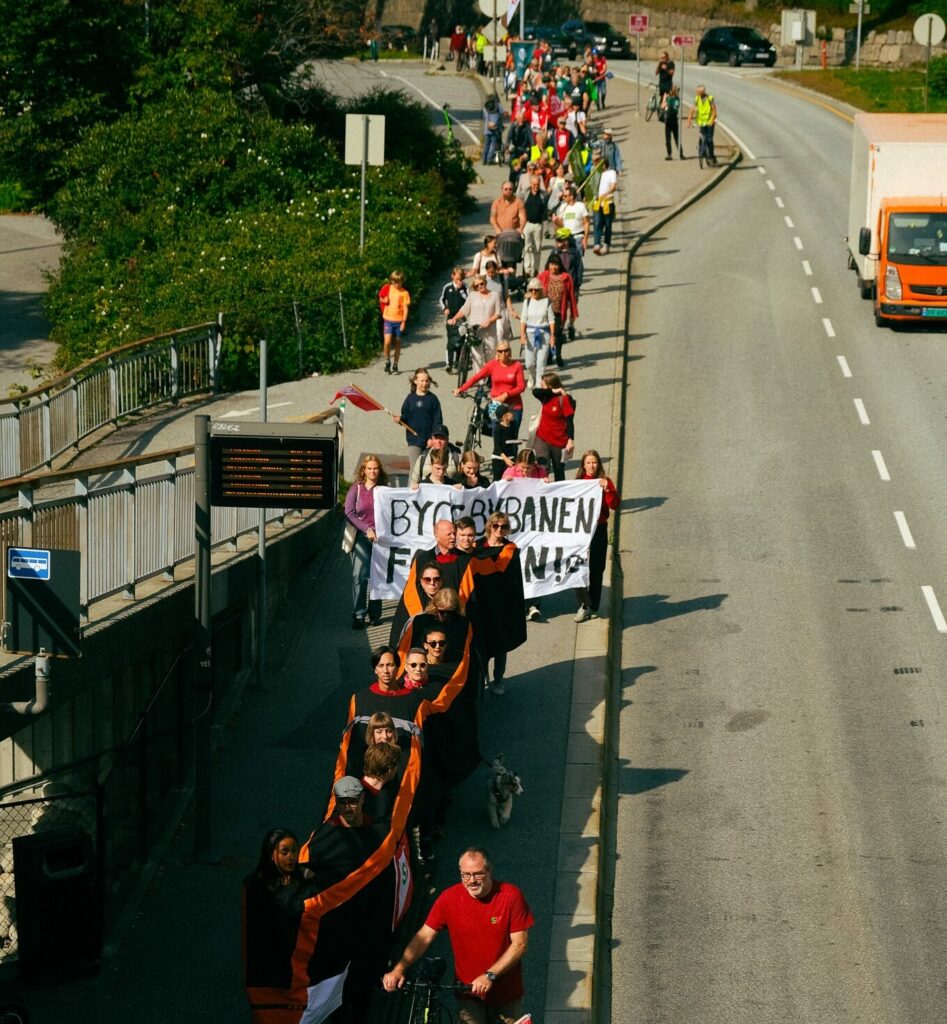 Bybanemarsj, klima, klima og transport, faggruppe