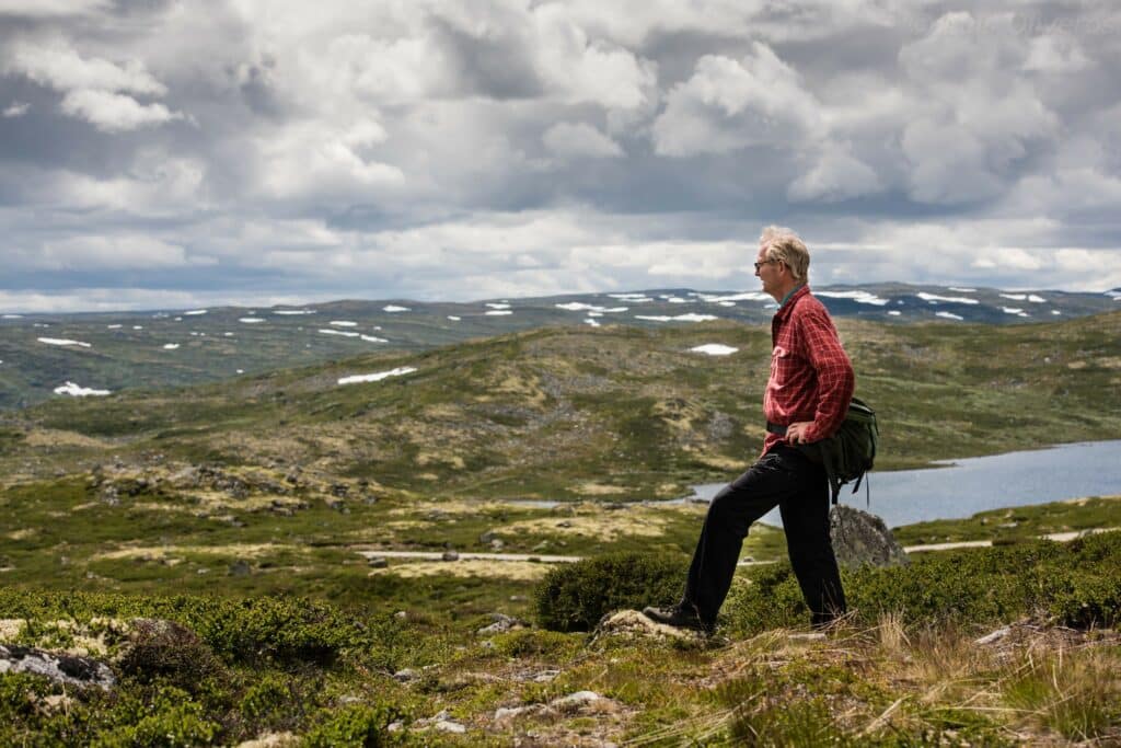 Knut Espelid i naturen