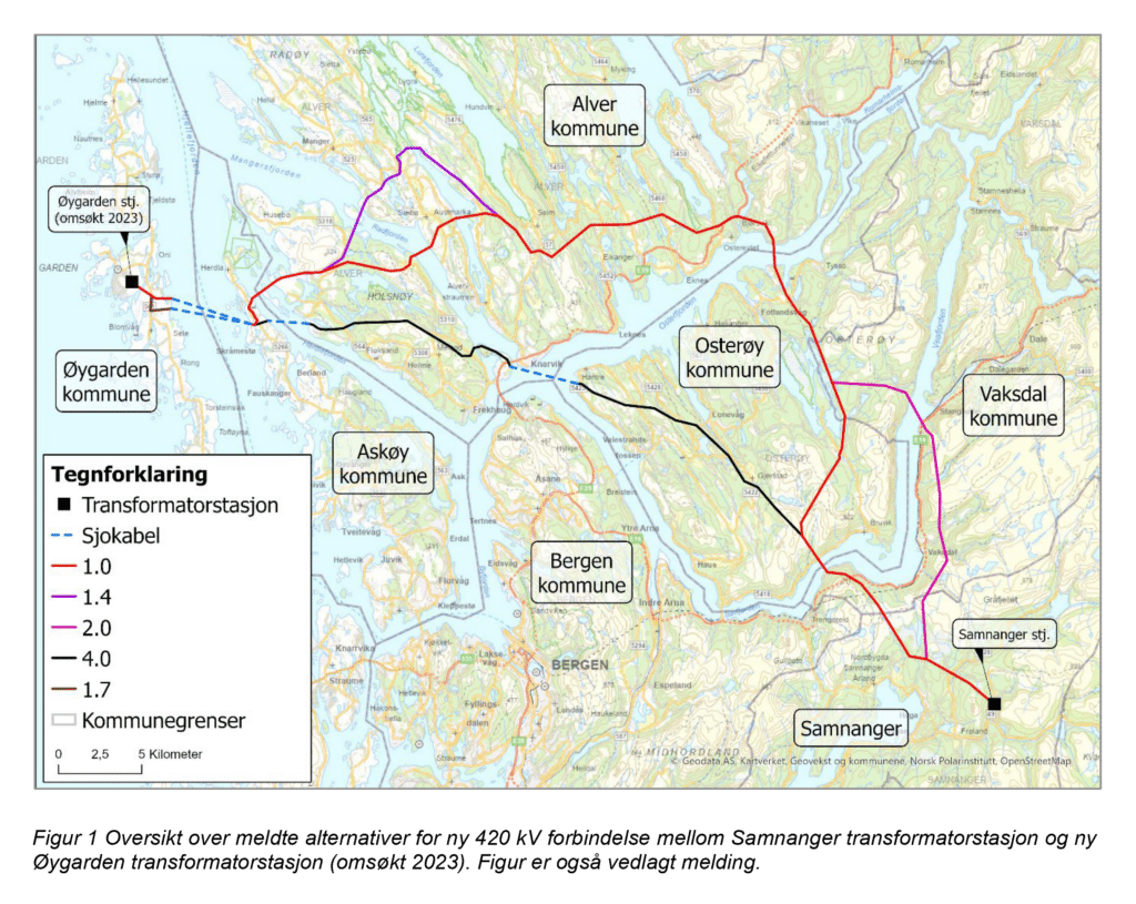 420 kv forbindelse samnanger kollsnes