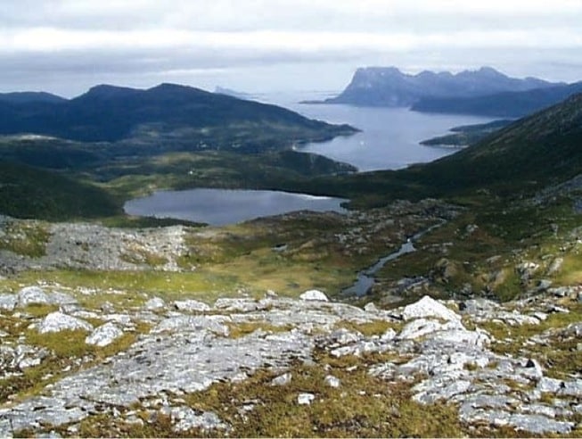 vann på fjell