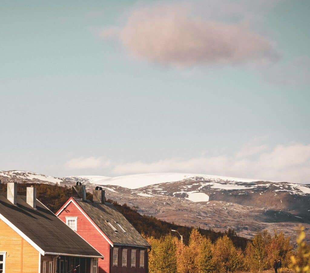 Utsikt mot Blåmannsisen