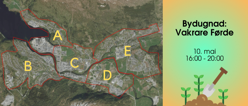 oversikt Bydugnad Førde 10. Mai