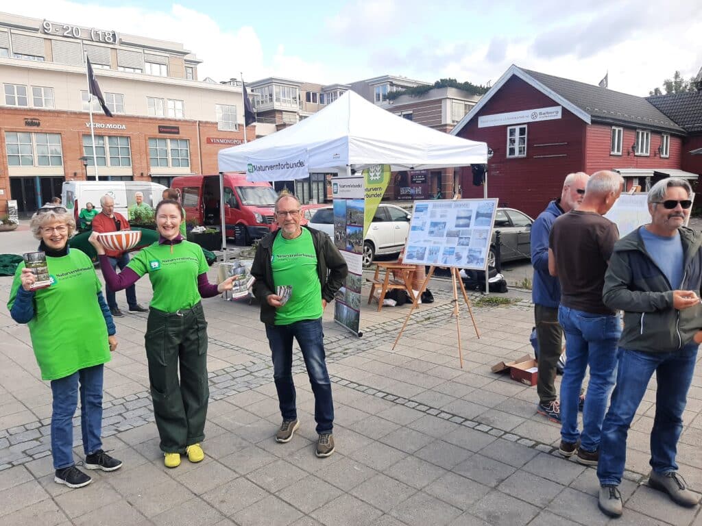 Naturvernforbundet i Stjørdal og Meråker på stand