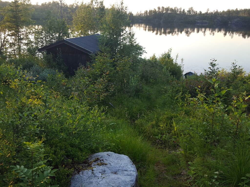 Utsikt mot Ytteråsvatnet, Stjørdal kommune