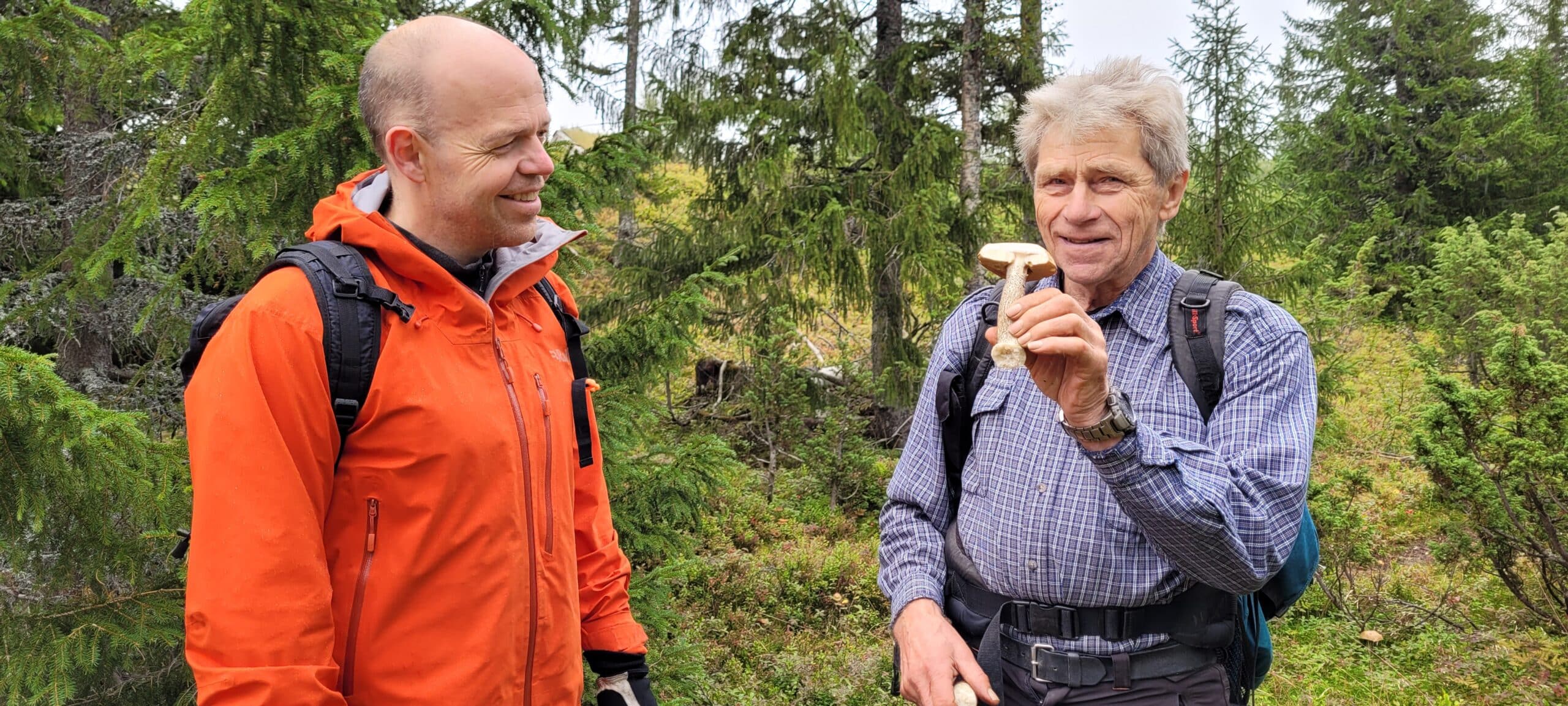 Kjell Lundemo er en god guide til Meråkernaturen